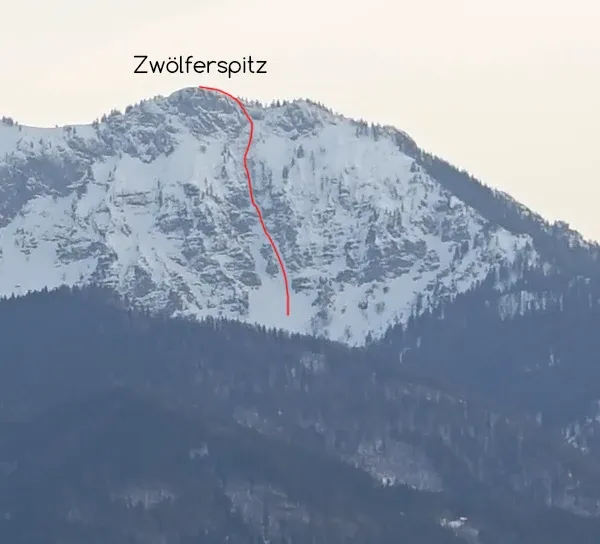 Topo Nordschlucht