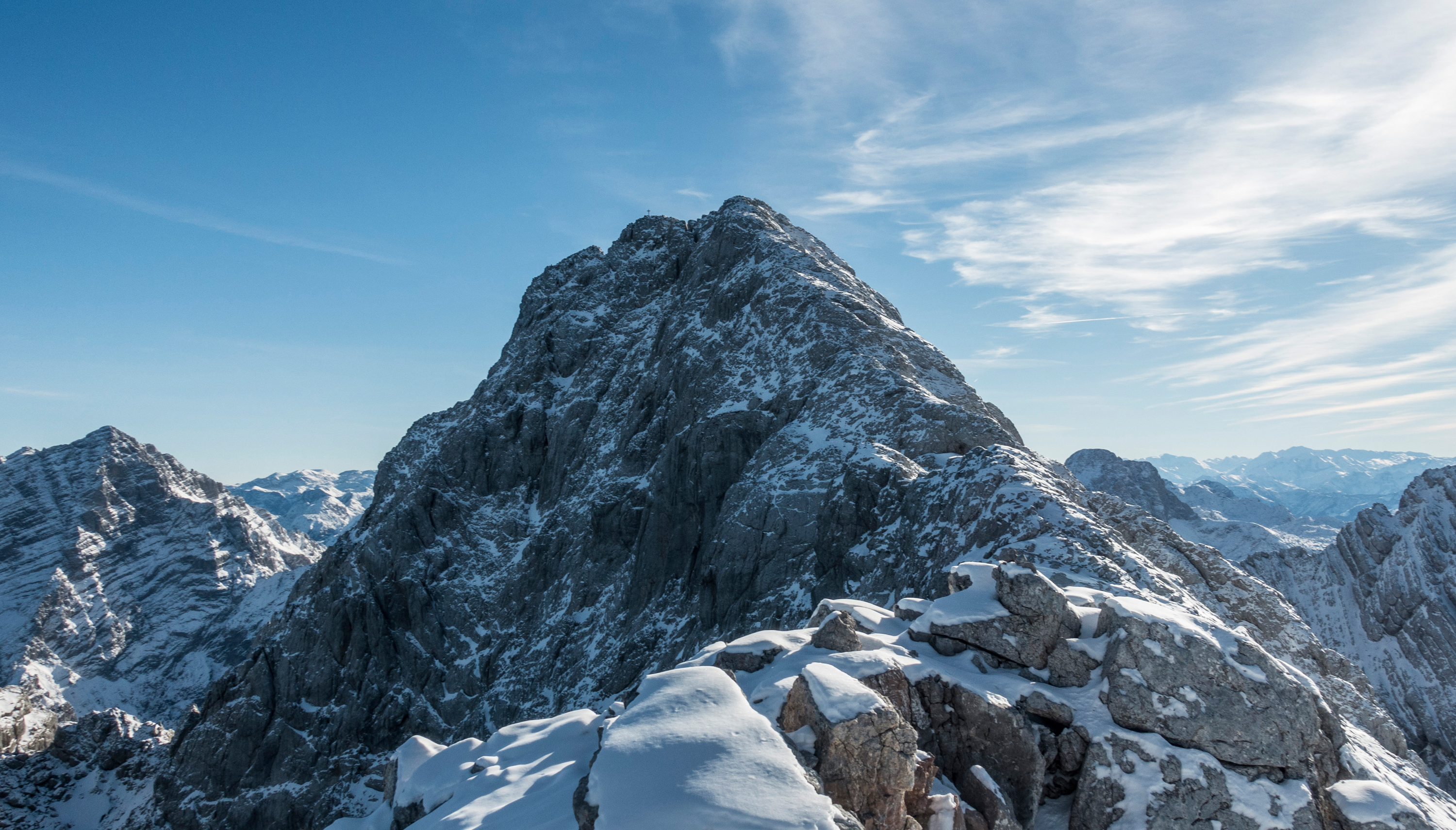 Klettertour: Hochkalterüberschreitung Winterbegehung von Sebastian Steude