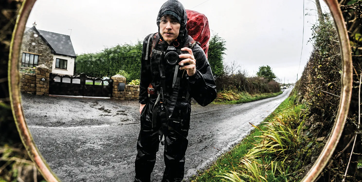 Sebastian Steude auf dem Western Way in Irland