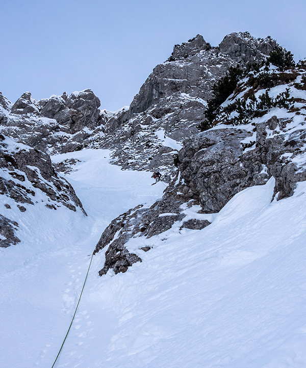 Hochstaufen-Nordwand-Winter-Chiemgau