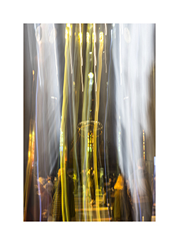 Sagrada Familia in Barcelona im Farbrausch