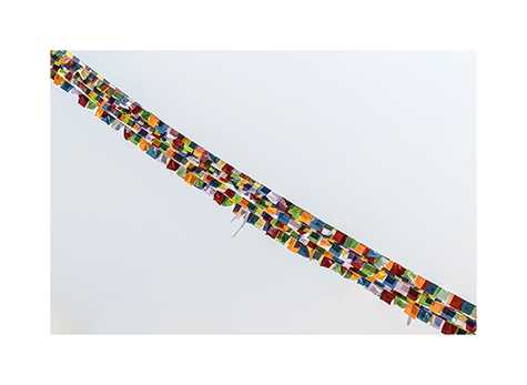 Gebetsfahnen in Nepal