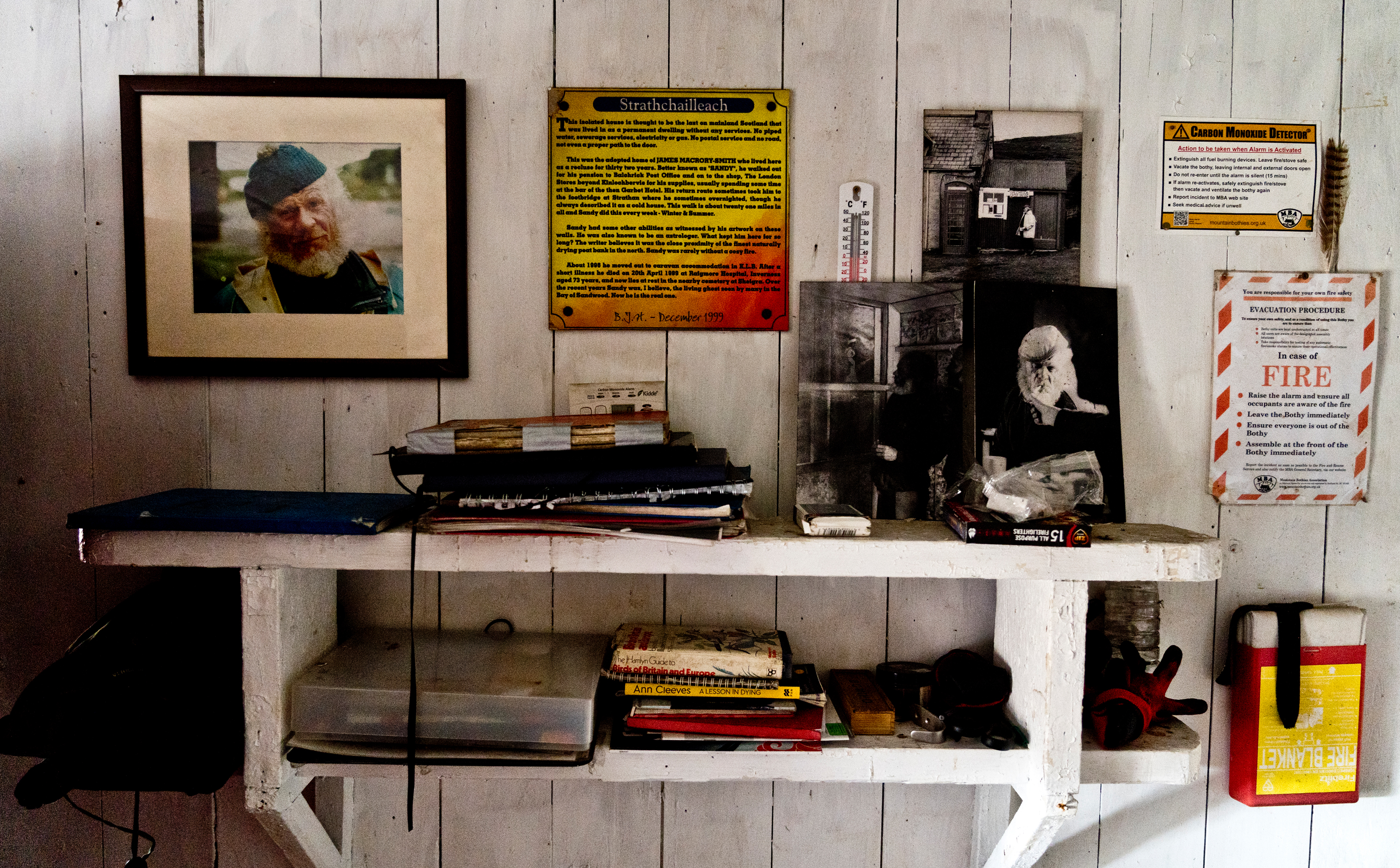 Bothy in Schottland als Titelbild für Publikationen von Sebastian Steude
