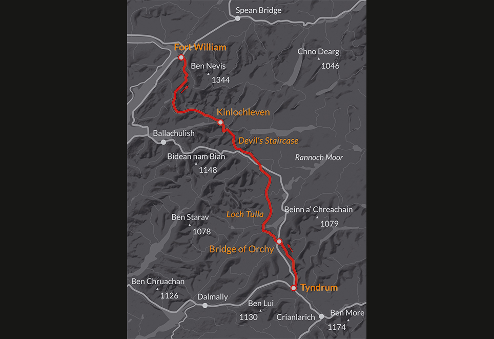 Karte-Schottische-Highlands