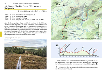 Wanderführer-Western-Way Eine Seite aus dem Buch Wanderfuehrer Western Way