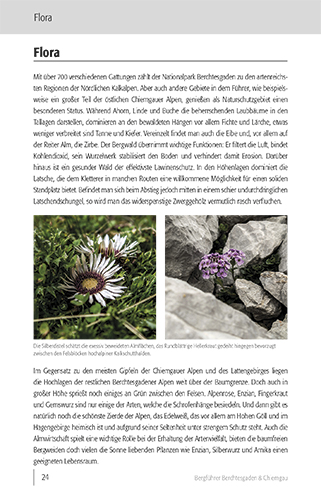 Bergführer-Berchtesgaden-Chiemgau Eine Seite aus dem Buch Bergfuehrer Berchtesgaden und Chiemgau