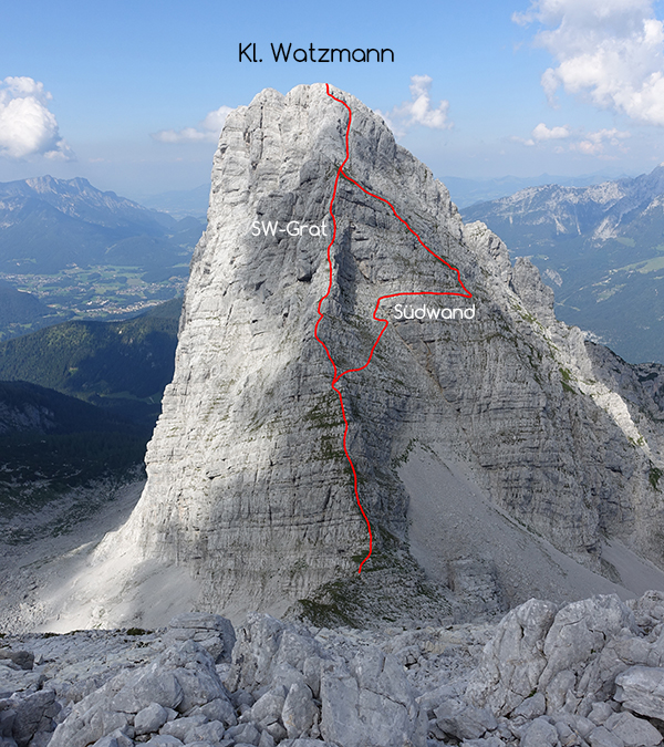 Kleiner-Watzmann-Suedwand