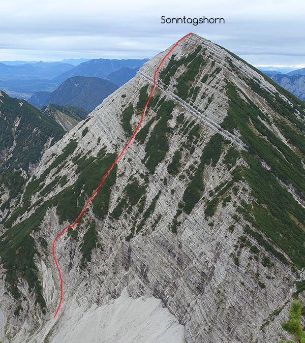 Sonntagshorn-Nordwestwand