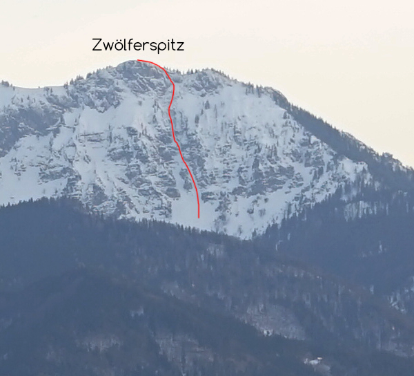 Zwoelferspitz-Nordschlucht